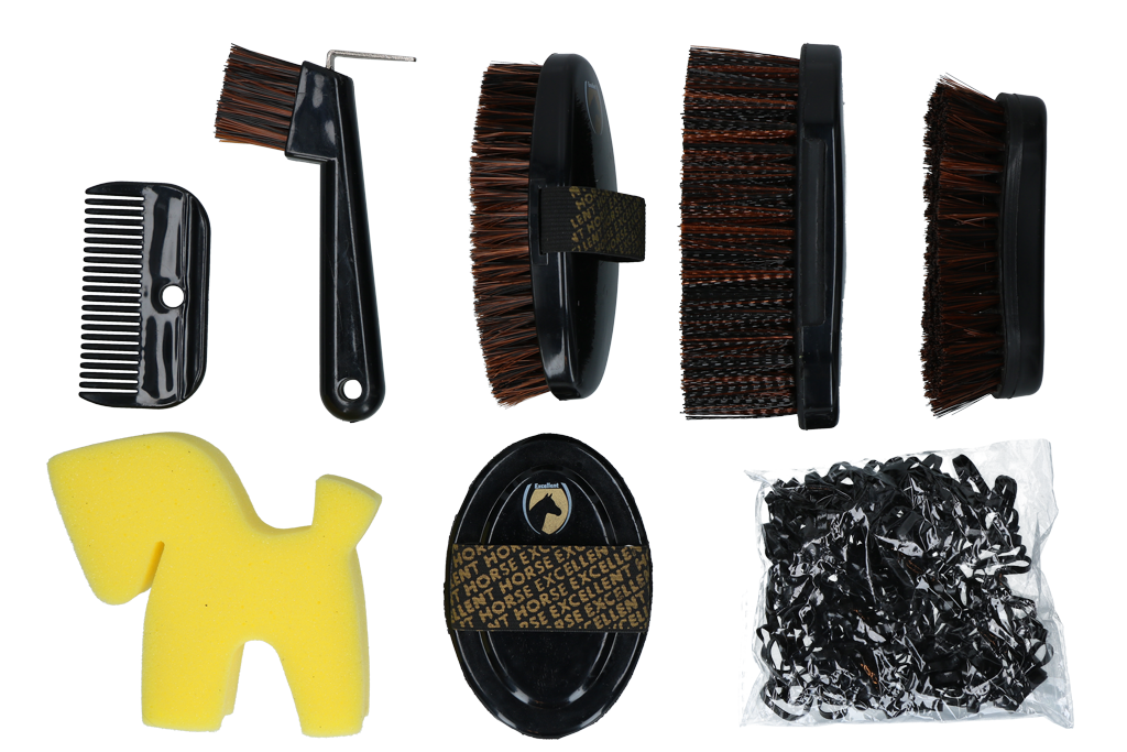 Excellent Horse Grooming Set Junior