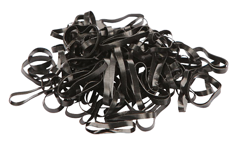 Elastiekjes Siliconen Zwart