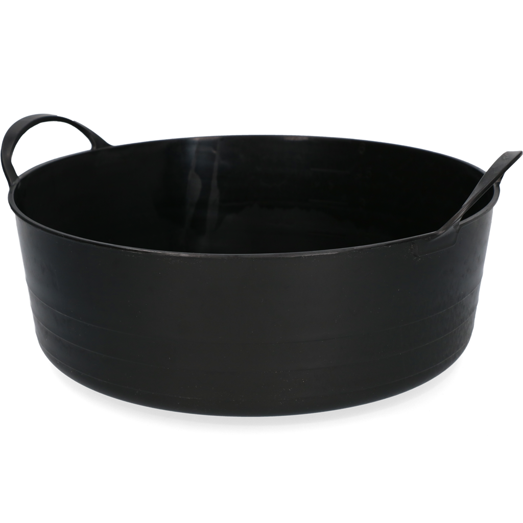 Emmer V-Trug Flexi 6 l Zwart