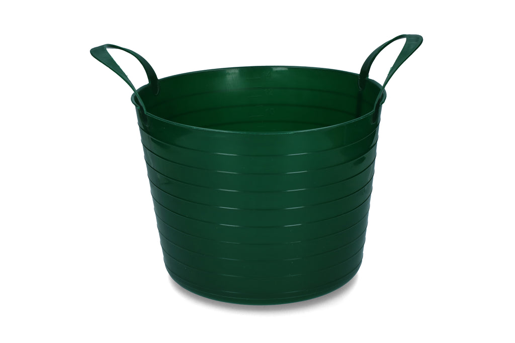 Emmer V-Trug Flexi 14 l Groen