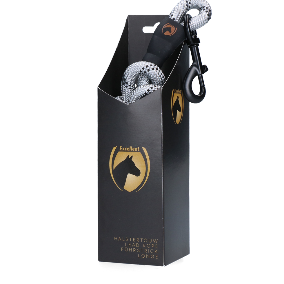 Halstertouw Exclusive Reflective Grijs