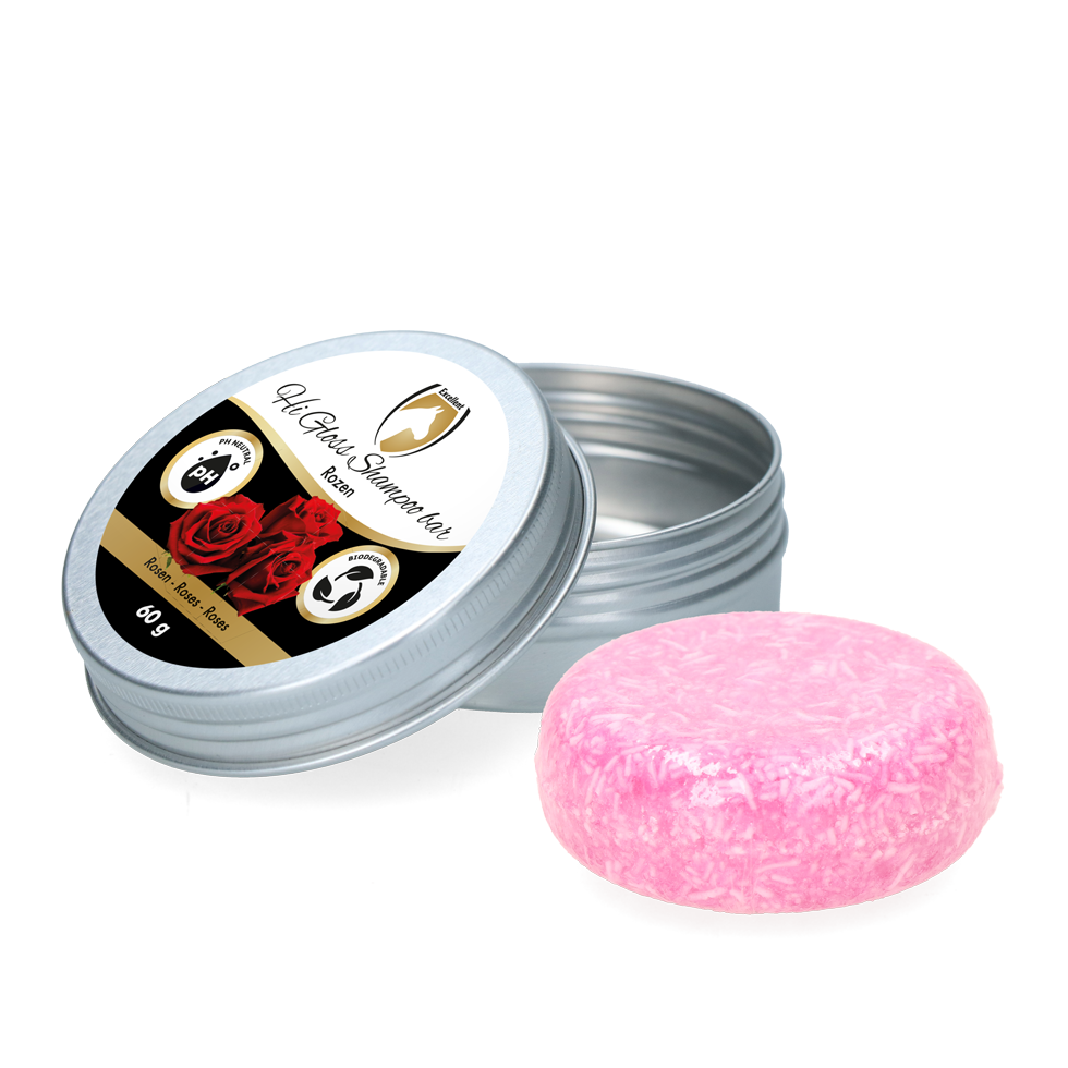 Excellent Horse Hi Gloss Shampoo Bar Rozen 60 g