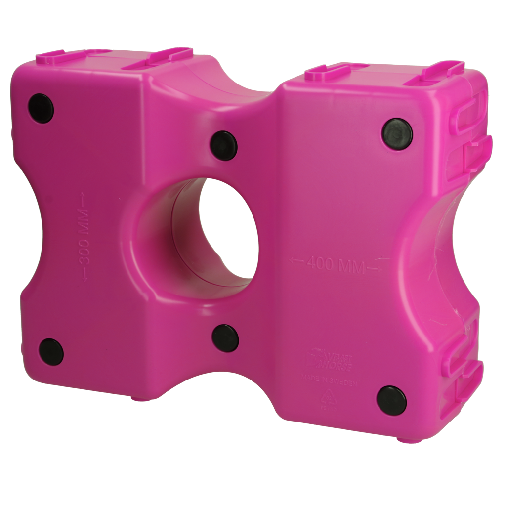 Vplast Cavaletti Hindernisblokken 2 st Roze