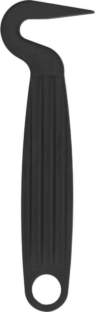 Hoefkrabber Kunststof Zwart