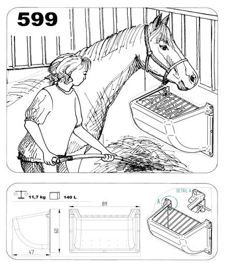 Hooi Slow Feeder 140 l