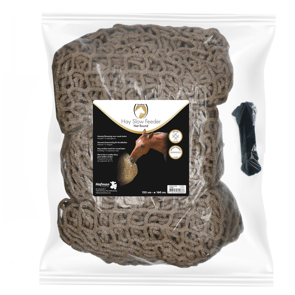 Hay Slow Feeder Net Ronde Baal