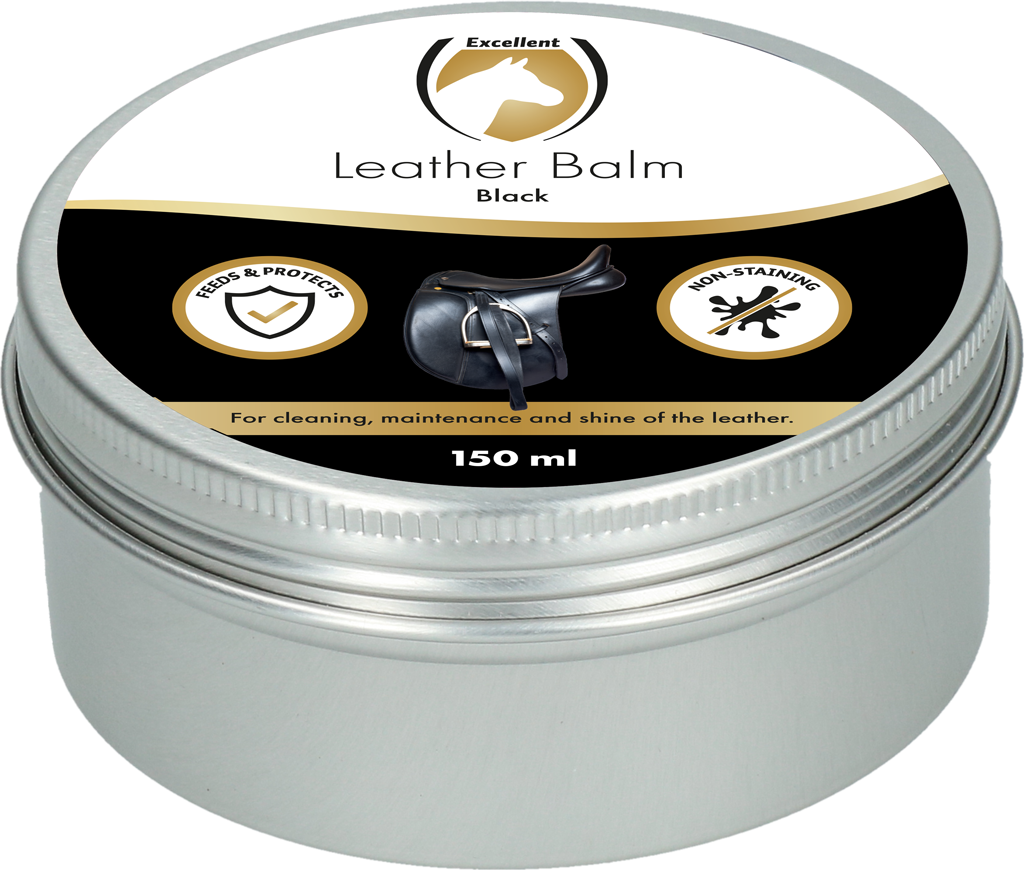 Excellent Leder & Zadel Balm Zwart