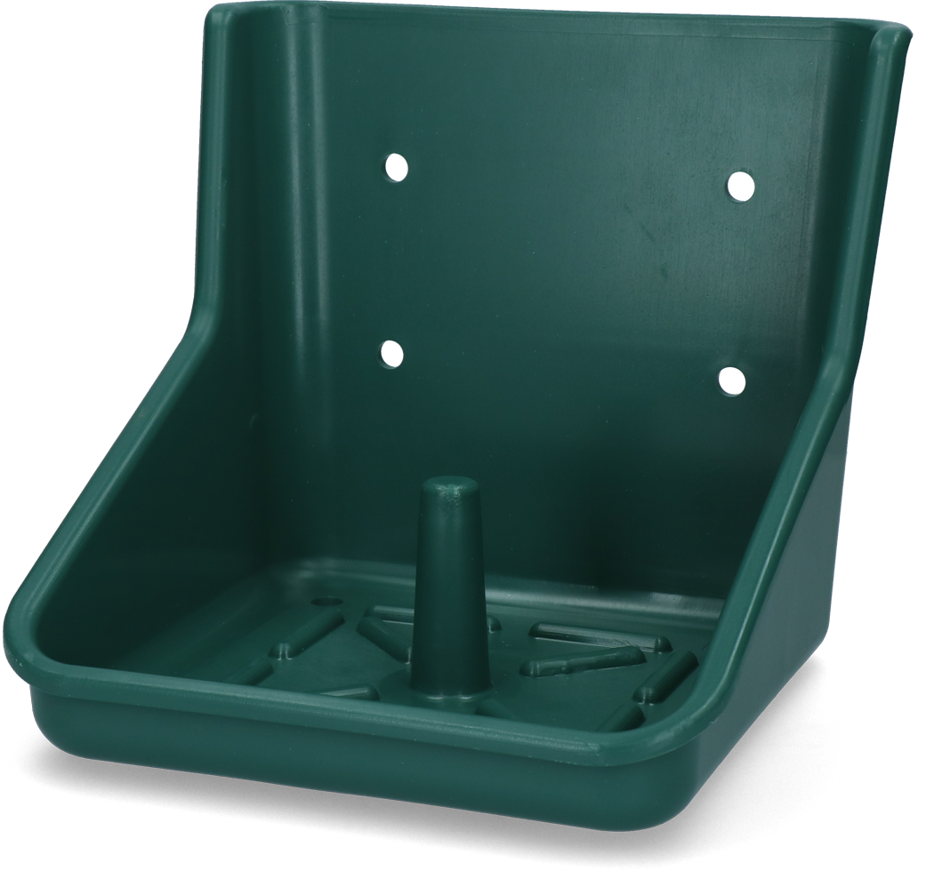 Liksteenhouder kunststof Robu 10 kg liksteen Groen