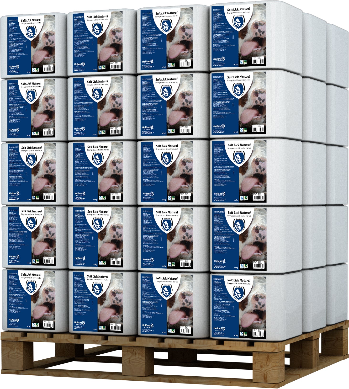 Excellent Liksteen Naturel voor alle dieren 10 kg