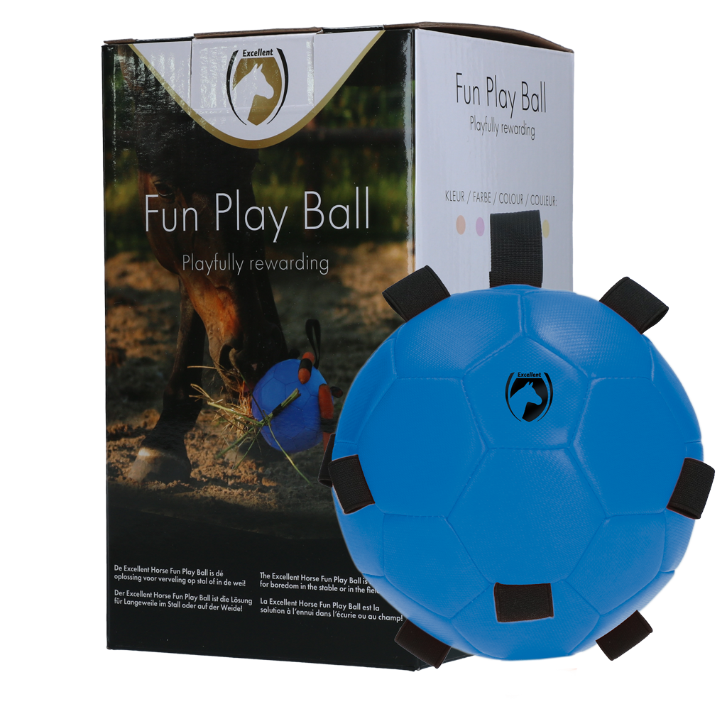 Excellent Horse Fun Play Ball Blauw
