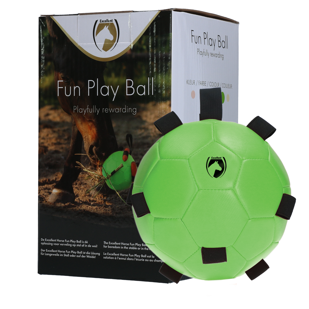 Excellent Horse Fun Play Ball Groen