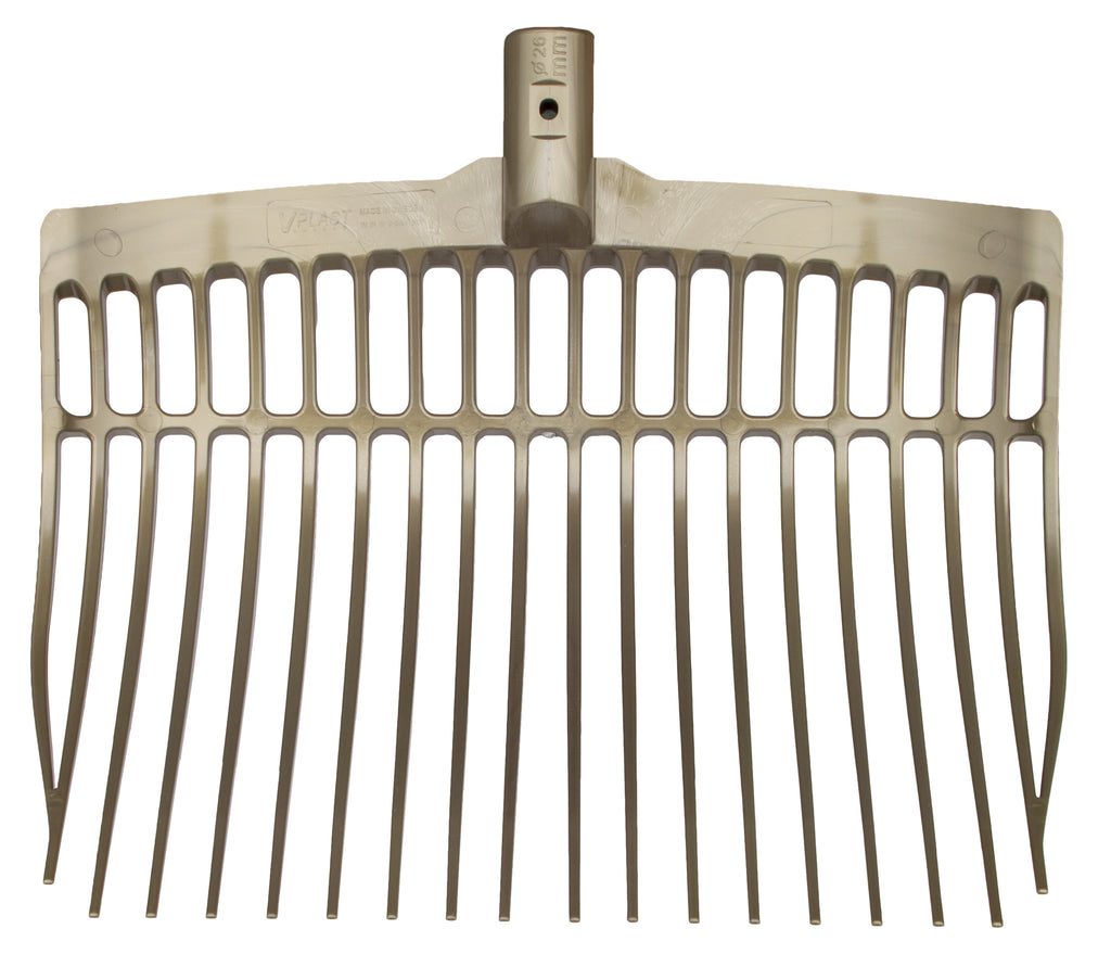 Mestvork zonder steel Goud