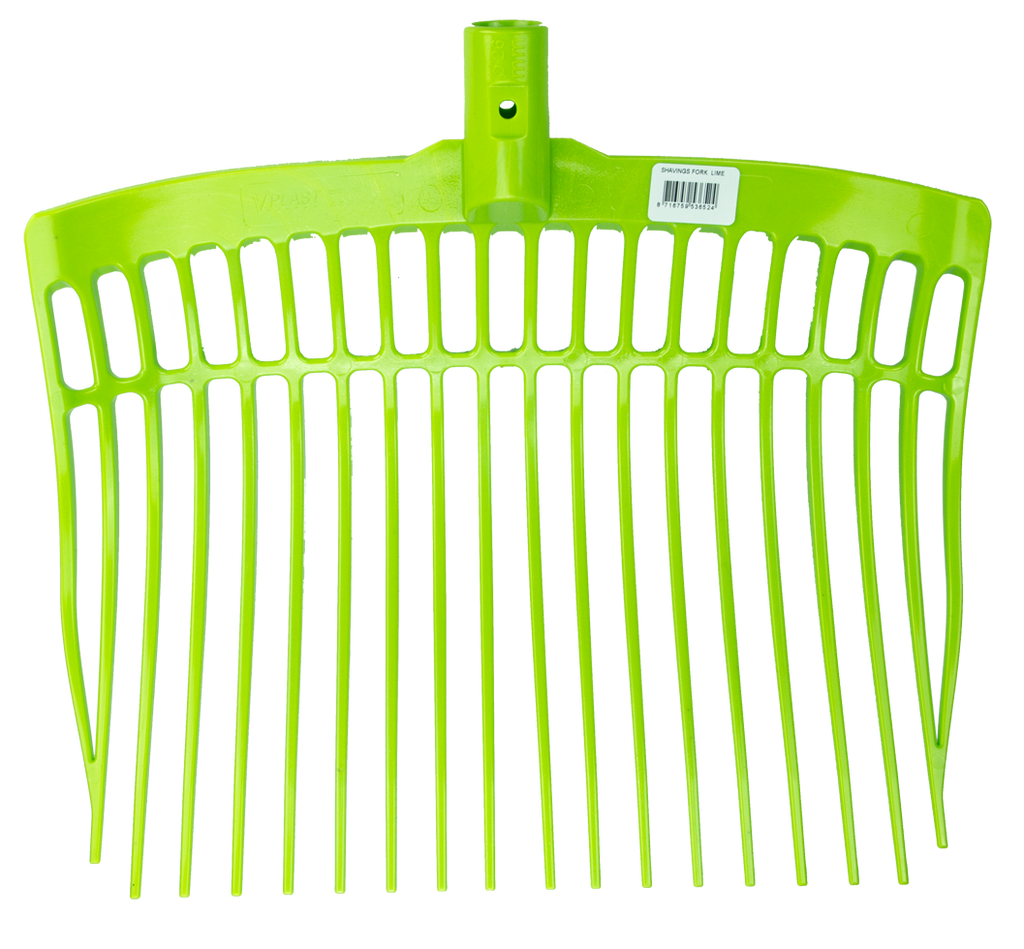 Mestvork zonder steel Limegroen