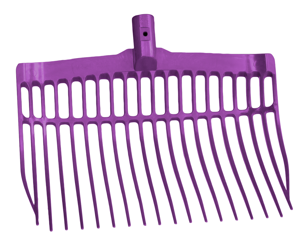 Mestvork zonder steel Paars