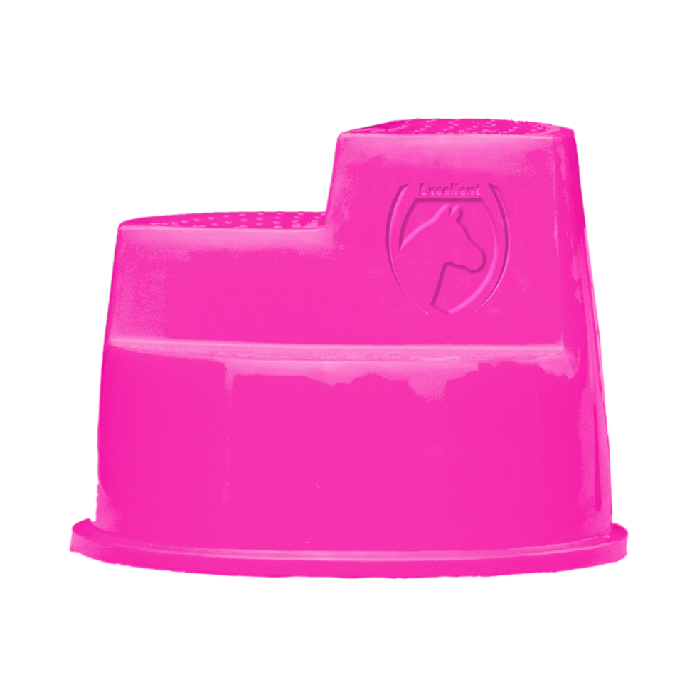 Excellent Horse Opstaphulp 3 Treden Roze