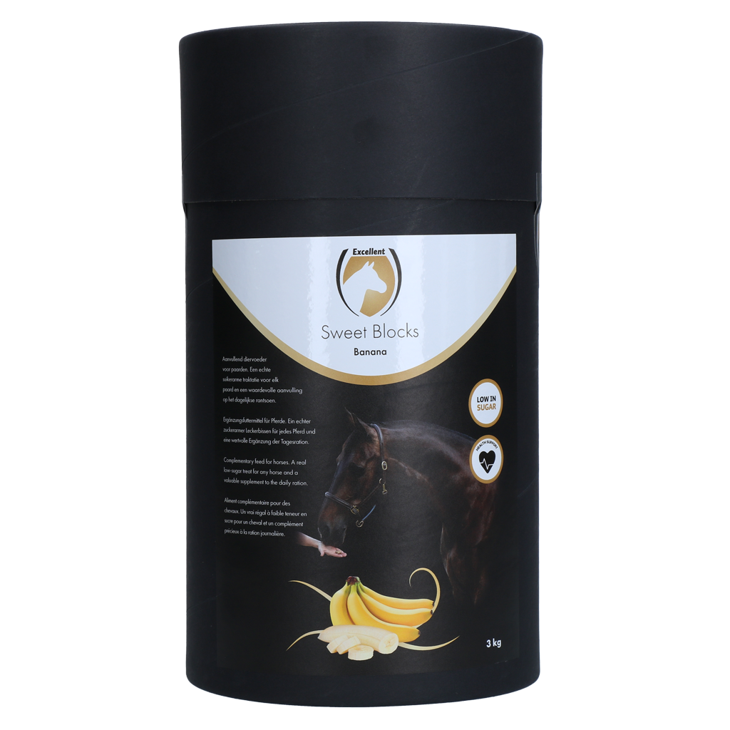 Excellent Horse Sweet Blocks Banana 3 kg