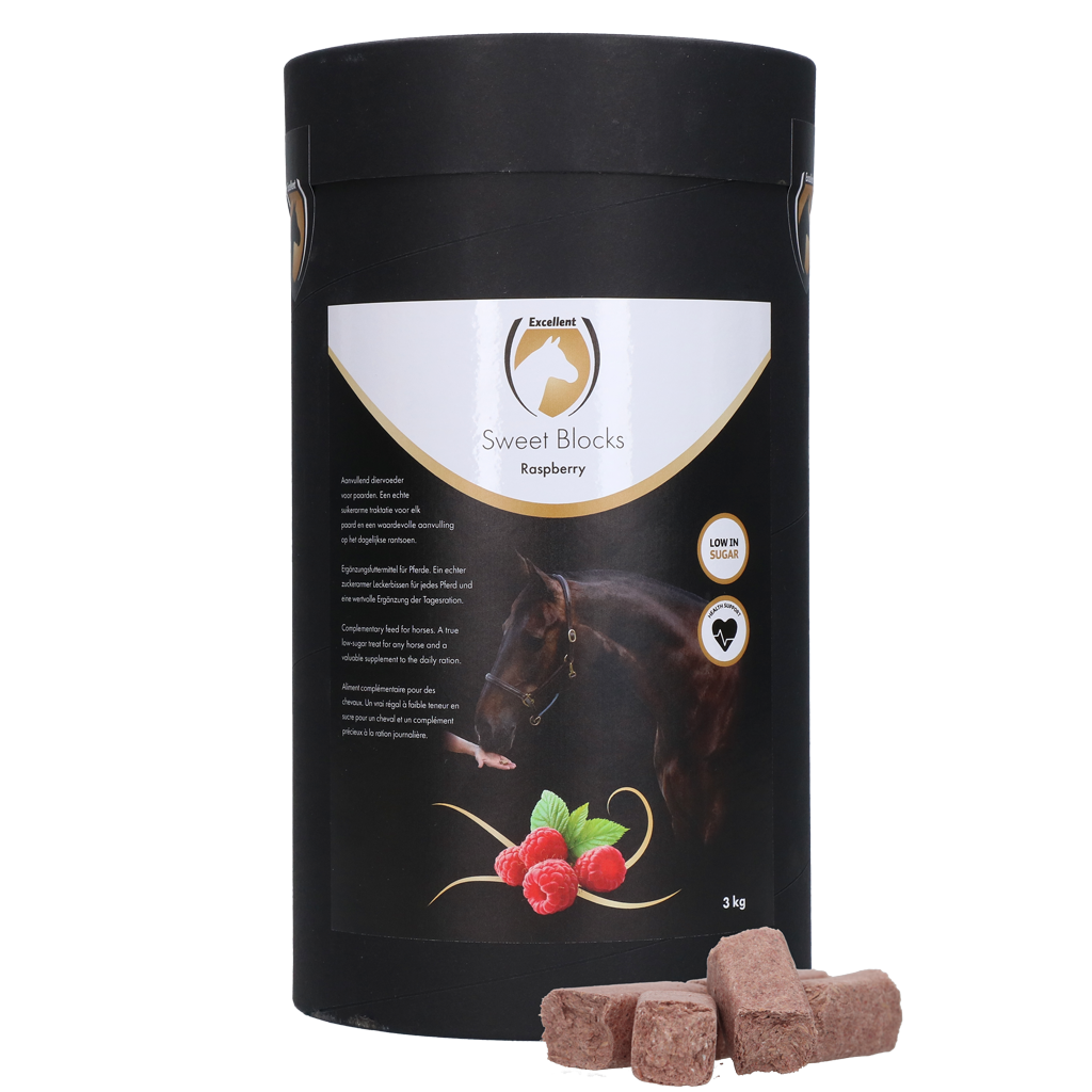 Excellent Horse Sweet Blocks Raspberry 3 kg