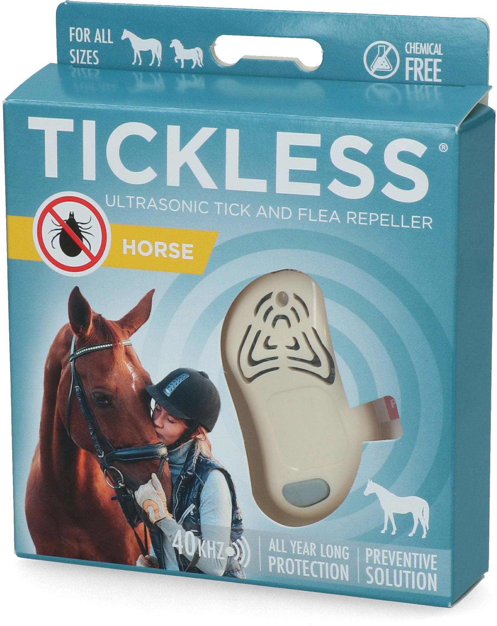 Tickless Horse minimaal 6 maanden bescherming Beige