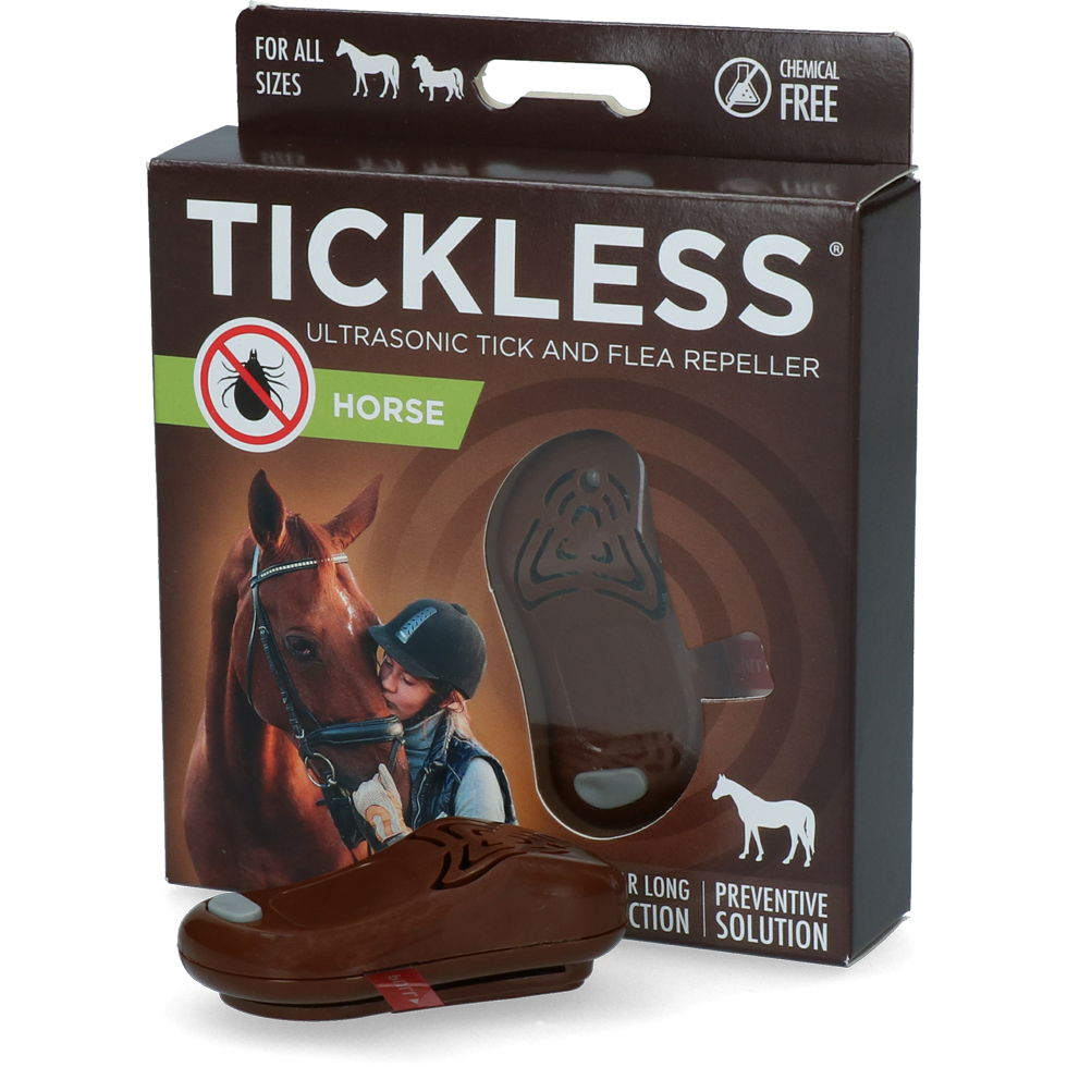 Tickless Horse minimaal 6 maanden bescherming Bruin