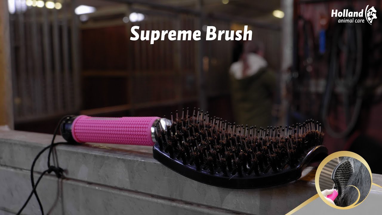 Excellent Horse Supreme Brush Zwart